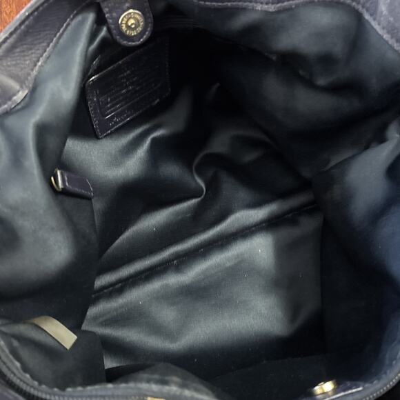 Coach Campbell Carryall Black Leather Handbag H1381-F24961 Shoulder Tote - Picture 11 of 15